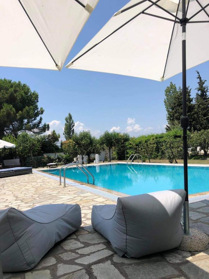 Zeusplace Poolvilla Natura Paralia Katerini Kateríni Exterior foto