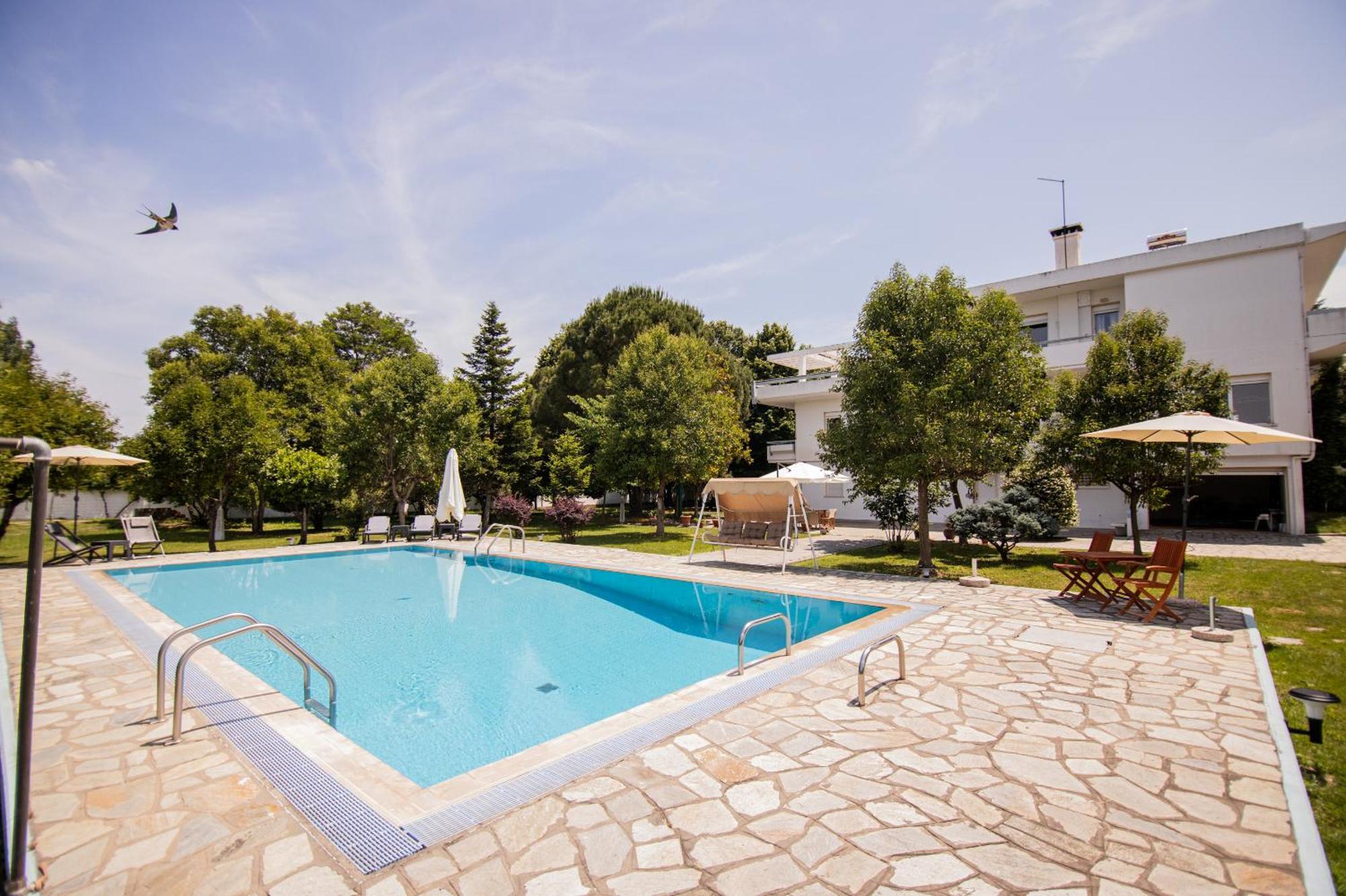 Zeusplace Poolvilla Natura Paralia Katerini Kateríni Exterior foto